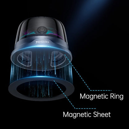 Kannettava Bluetooth-kaiutin Yesido YSW32, 3W, RGB, Musta