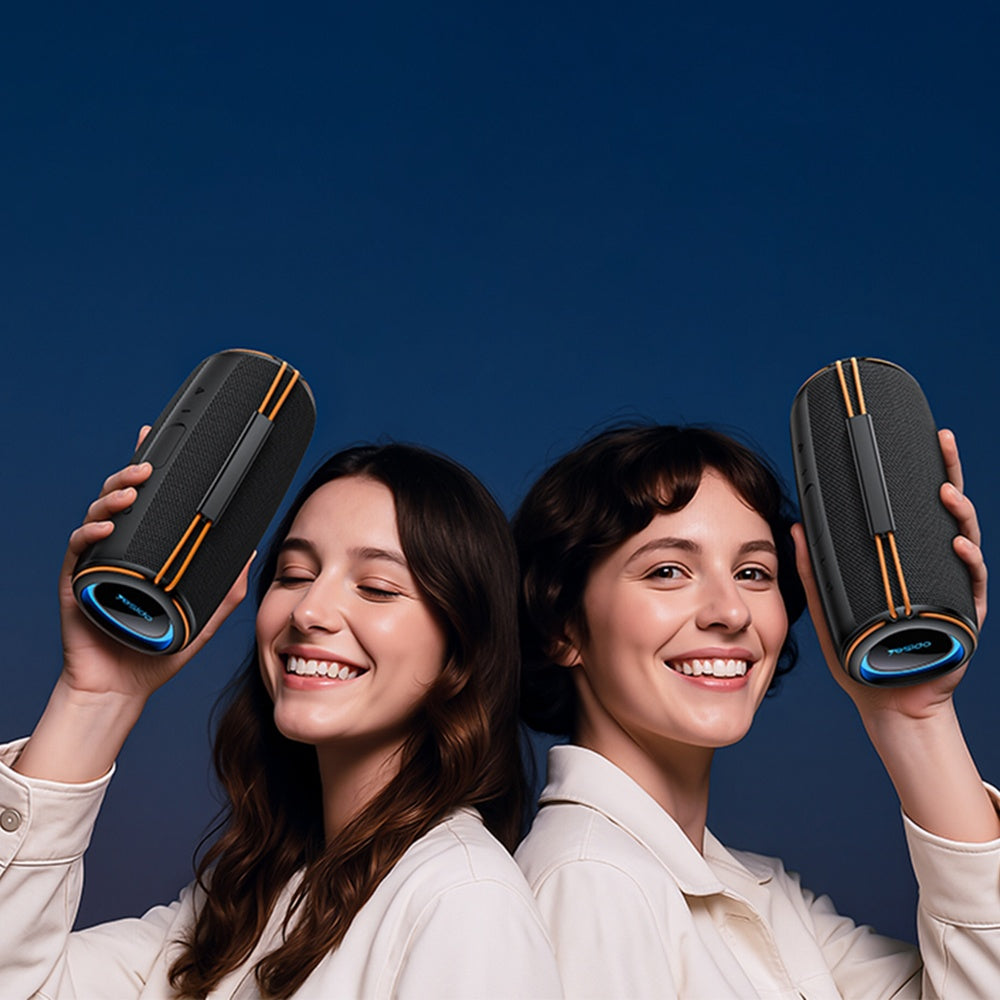 Bluetooth-kaiutin Yesido YSW38, 30W, TWS, RGB, Musta