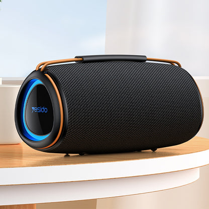 Bluetooth-kaiutin Yesido YSW38, 30W, TWS, RGB, Musta
