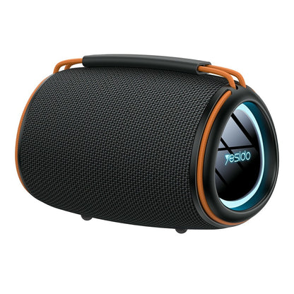 Kannettava Bluetooth-kaiutin Yesido YSW39, 20W, TWS, RGB, Musta