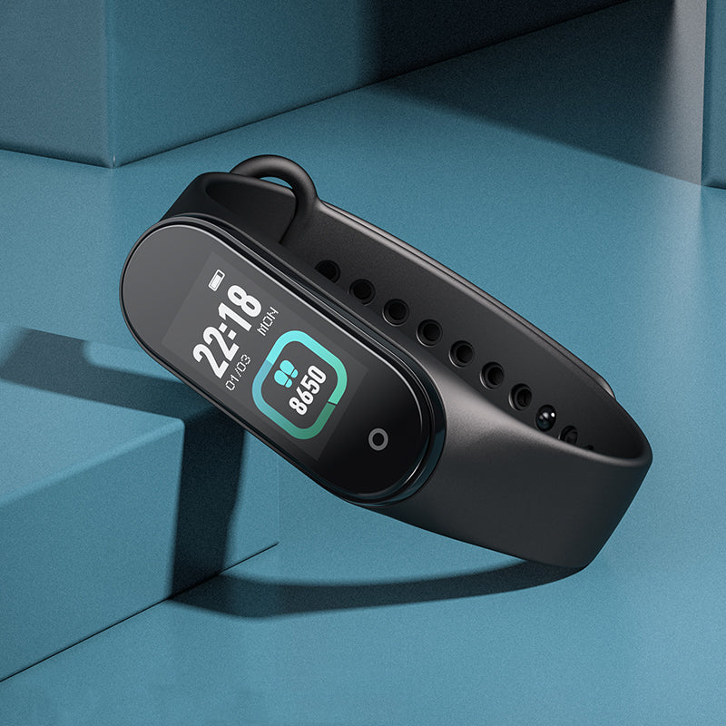 Fitnessranneke HOCO GA08, Musta