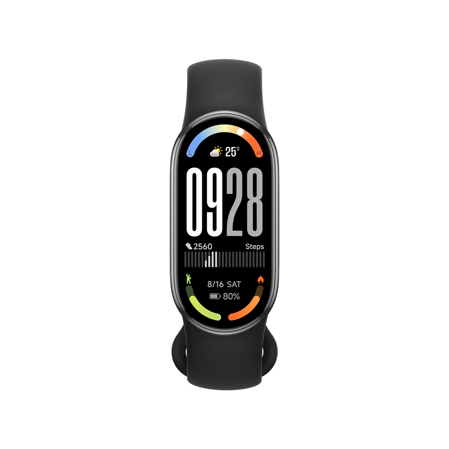 Xiaomi Smart Band 10 Fitness-ranneke, Musta BHR07PYGL