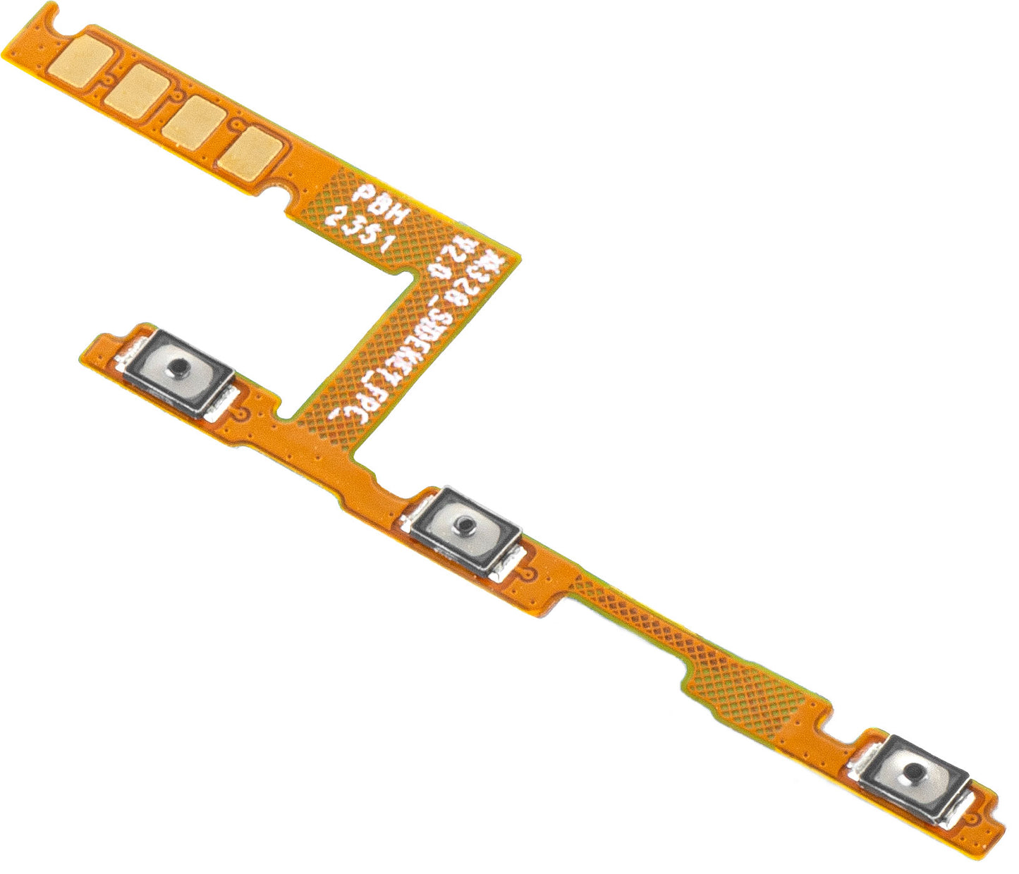 On-Off-mikrokytkin - Äänenvoimakkuus Motorola Moto G32, Service Pack S938D51513
