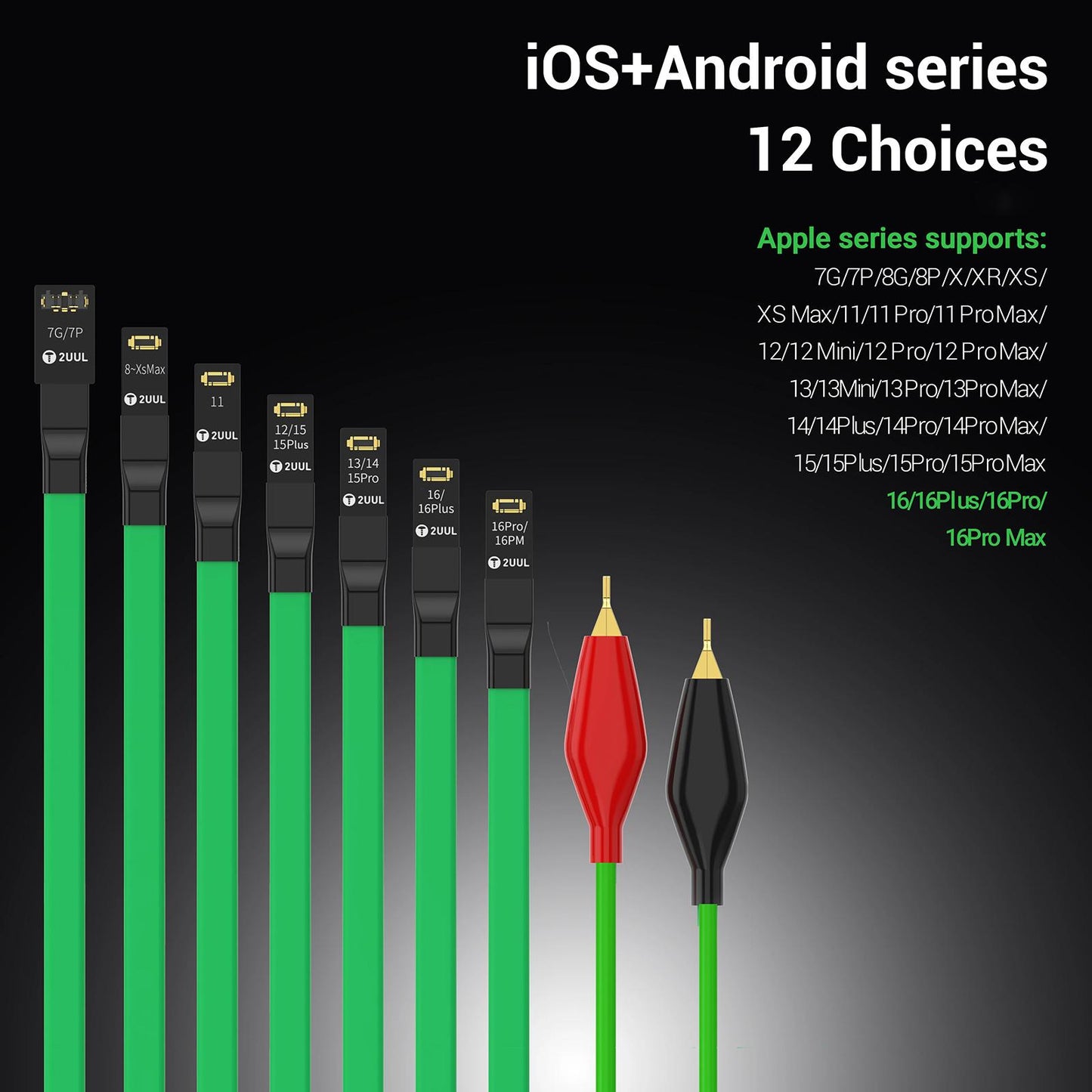 2UUL PW02 Power Cable for Apple iPhone / Android Series