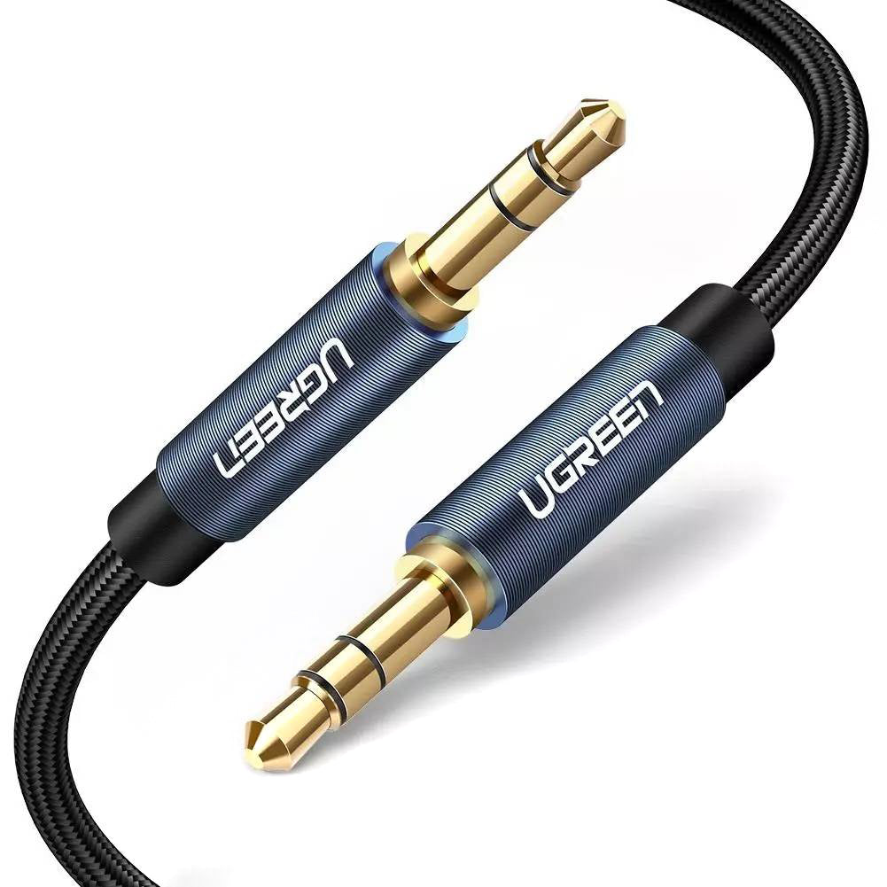 Audiojohto 3.5mm - 3.5mm UGREEN AV112, 1m, Sininen