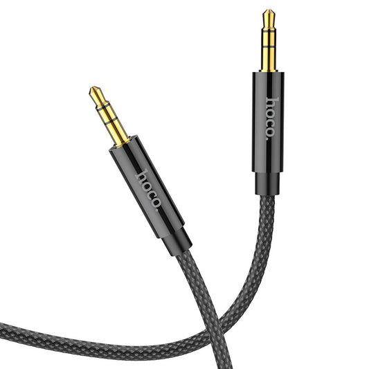 Audiojohto 3.5mm - 3.5mm HOCO UPA19, 2m, Musta