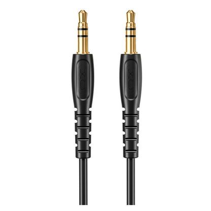Audiojohto 3.5mm - 3.5mm XO Design NB-R270, 1m, Musta