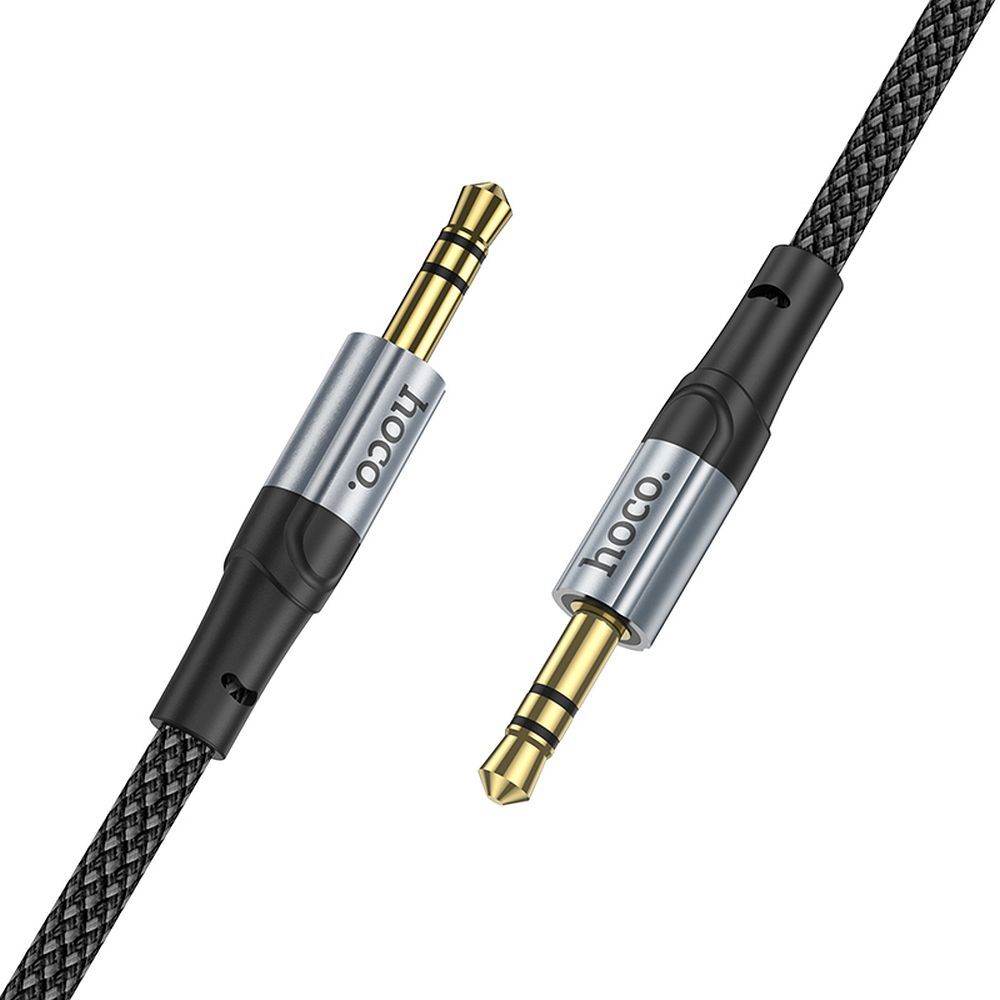 Audiojohto 3.5mm - 3.5mm HOCO UPA26, 1m, Musta
