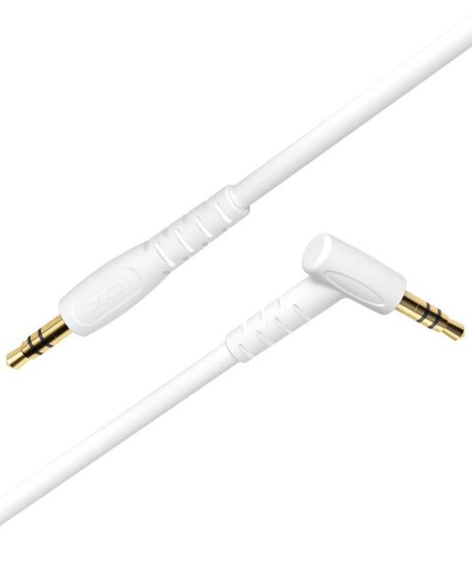 Audiojohto 3.5mm - 3.5mm XO Design NB-R272, 1m, Valkoinen