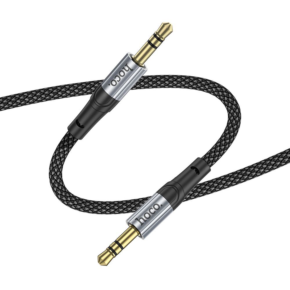 Audiojohto 3.5mm - 3.5mm HOCO UPA26, 1m, Musta