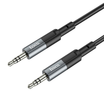 Audiojohto 3.5mm - 3.5mm HOCO UPA23, 1m, Harmaa