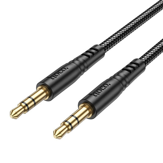 Audiojohto 3.5mm - 3.5mm HOCO UPA24, 1m, Musta