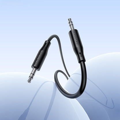 3,5 mm - 3,5 mm Borofone BL26 Standard äänikaapeli, 1 m, musta
