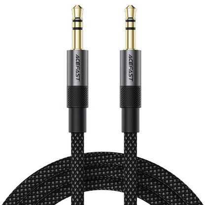 Audiojohto 3.5mm - 3.5mm Acefast J10, 1m, Musta