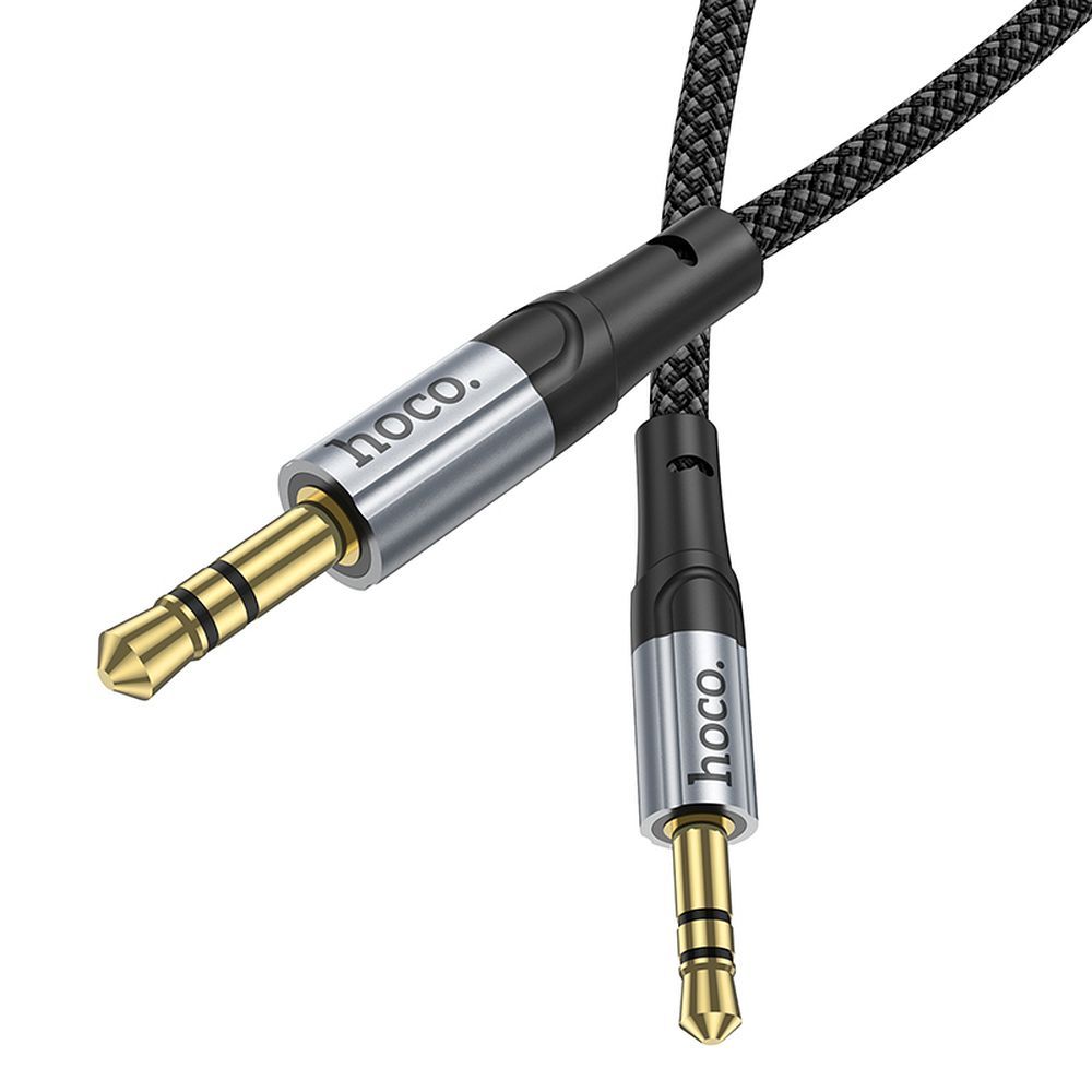Audiojohto 3.5mm - 3.5mm HOCO UPA26, 1m, Musta