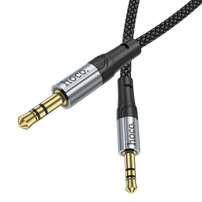 Audiojohto 3.5mm - 3.5mm HOCO UPA26, 1m, Musta