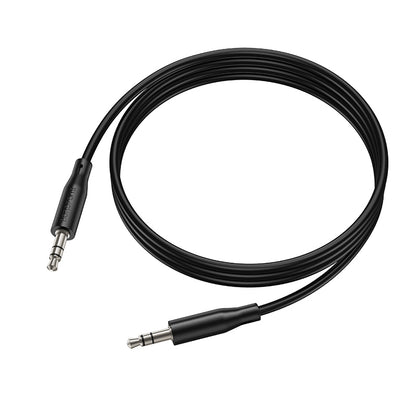 3,5 mm - 3,5 mm Borofone BL26 Standard äänikaapeli, 1 m, musta