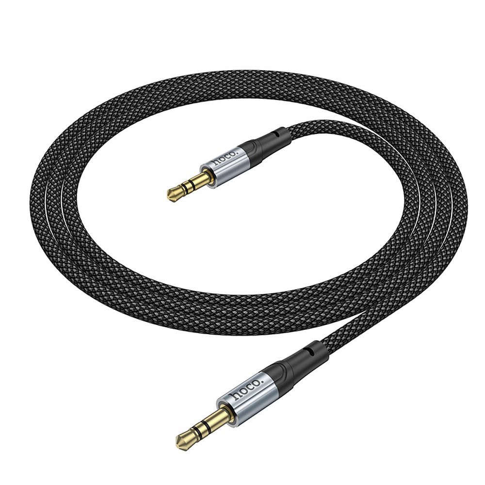 Audiojohto 3.5mm - 3.5mm HOCO UPA26, 1m, Musta