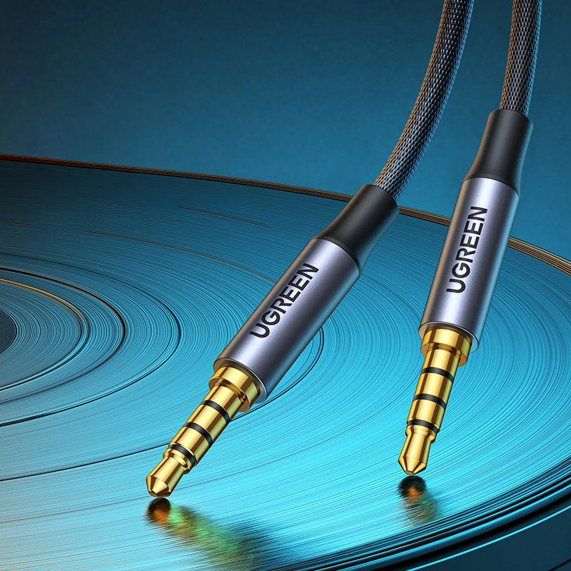 3,5 mm - 3,5 mm UGREEN AV183 äänikaapeli, 1,5 m, musta