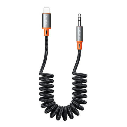 Audio Lightning - 3.5mm McDodo CA-0890 -kaapeli, 1.8m, Musta