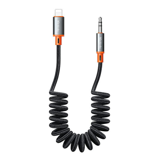 Audio Lightning - 3.5mm McDodo CA-0890 -kaapeli, 1.8m, Musta