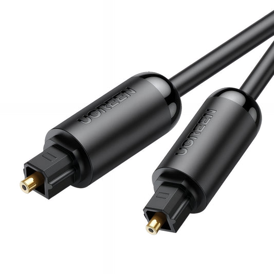 UGREEN AV122 Optinen Äänikaapeli, Toslink / SPDIF, 1.5m, Musta