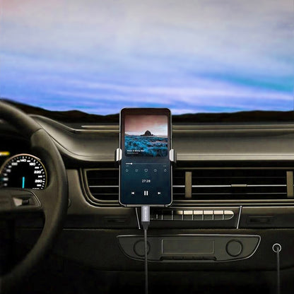 Audiojohto USB-C - 3.5mm Techsuit AC11 FuseXound, 0.5m, Harmaa