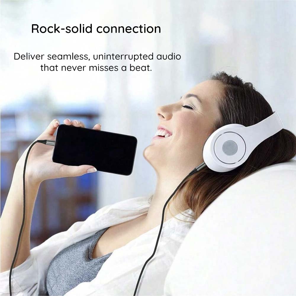 Audiojohto USB-C - 3.5mm Techsuit AC16 NexaSound, 1m, Harmaa