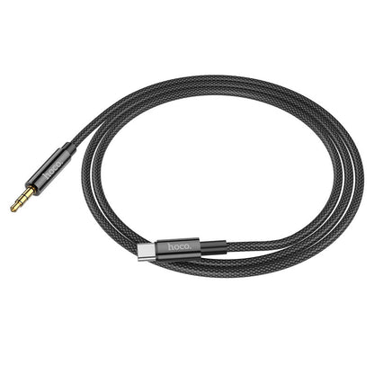 Audiojohto USB-C - 3.5mm HOCO UPA19, 1m, Musta