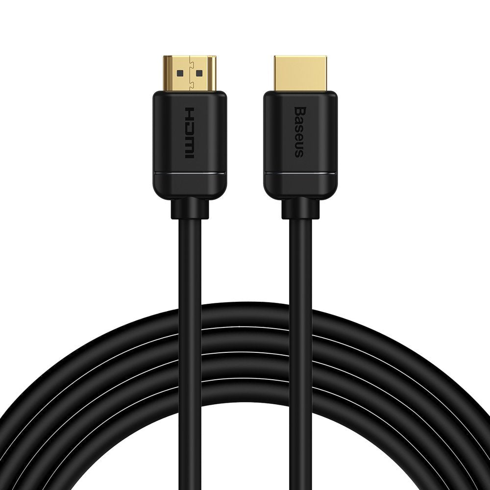 Baseus High Definition -videokaapeli, HDMI - HDMI, 4K, 3m, Musta CAKGQ-C01