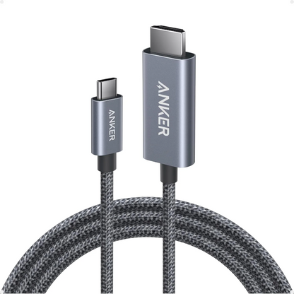 Audio- ja videokaapeli USB-C - HDMI Anker Nano, 1.8m, Harmaa A87E0H12