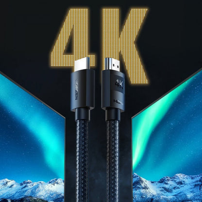 UGREEN HD119 Videojohto, HDMI - HDMI, 4K, 3m, Musta