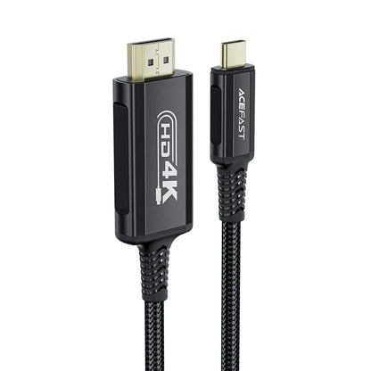 USB-C to HDMI Audio and Video Cable Acefast C1-10, 1.8m, Black