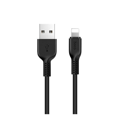 USB-A to Lightning Data and Charging Cable HOCO Flash X20, 18W, 1m, Black