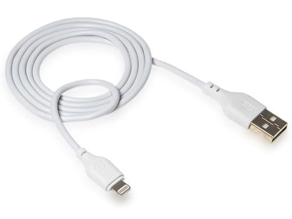USB-A to Lightning Data and Charging Cable XO Design NB103, 18W, 2m, White