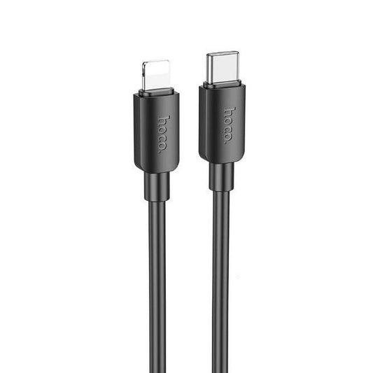 USB-C - Lightning HOCO X96 -data- ja latauskaapeli, 20W, 1m, Musta