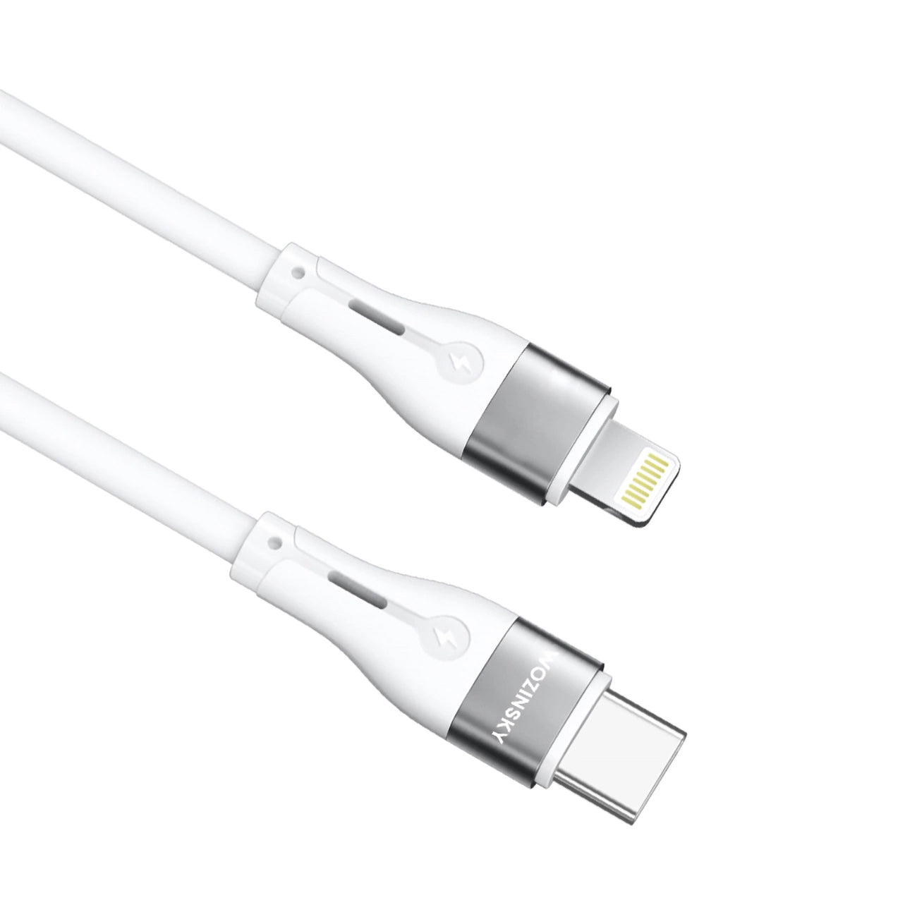 USB-C - Lightning WZK WSTCL1 -kaapeli, 27W, 1m, Valkoinen
