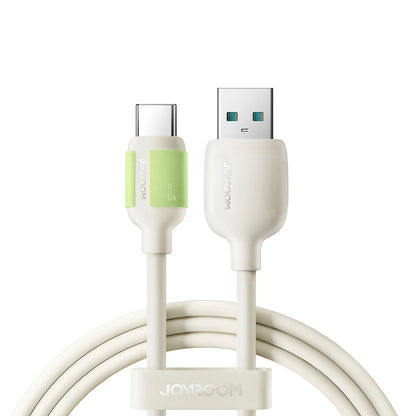 USB-A - USB-C Joyroom S-A53 Data- ja Latauskaapeli, 18W, 1.2m, Beige