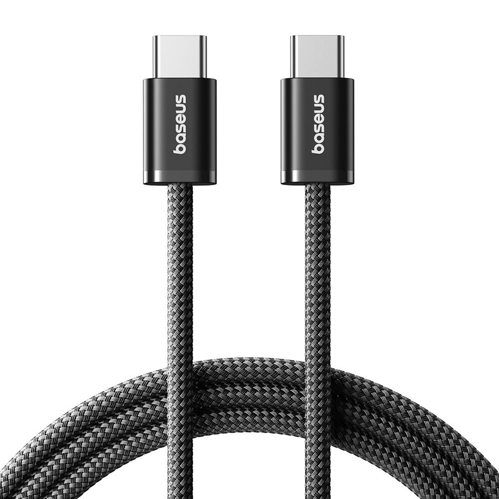 USB-C - USB-C Baseus Dynamic 4 Series -data- ja latauskaapeli, 100W, 2m, Musta P10381400112-00