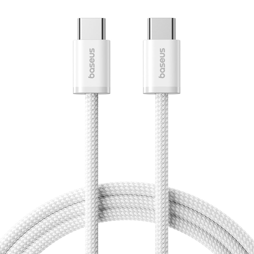 USB-C - USB-C Baseus Dynamic 4 Series -kaapeli, 100W, 1m, Valkoinen P10381400211-00