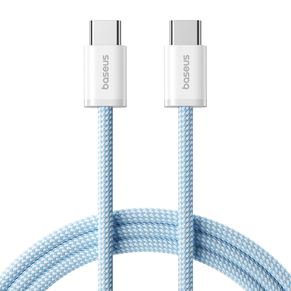 USB-C - USB-C Data- ja Latauskaapeli Baseus Dynamic 4 Series, 100W, 1m, Sininen P10381400311-00