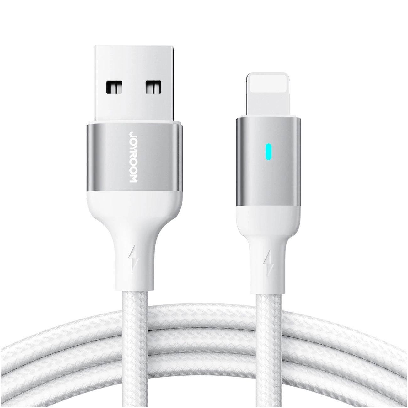 USB-A - Lightning Joyroom A10 -data- ja latauskaapeli, 18W, 1.2m, Valkoinen