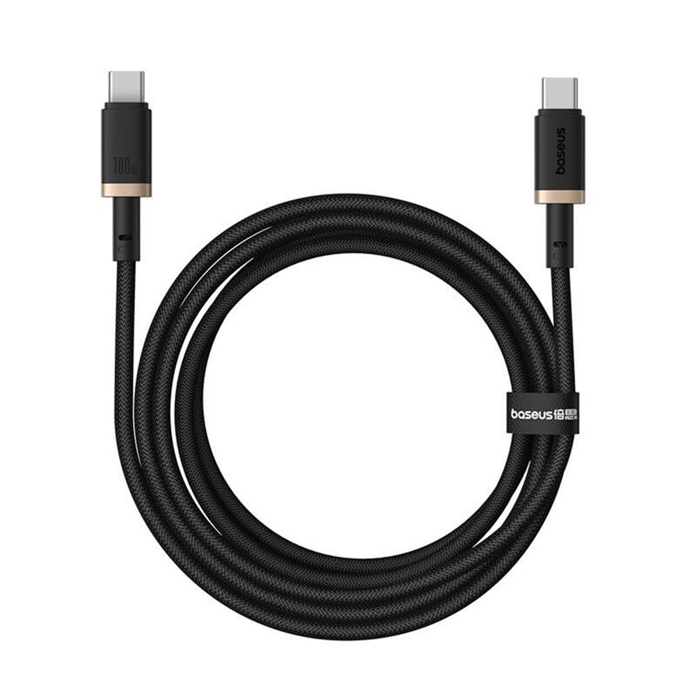 USB-C - USB-C Baseus Dura Series -kaapeli, 100W, 2m, Kulta P10377803U01-03