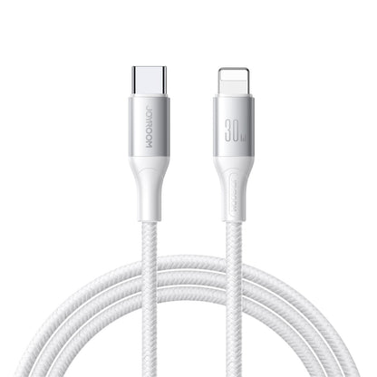 USB-C - Lightning Joyroom S-A28 Flash -kaapeli, 30W, 1m, Valkoinen