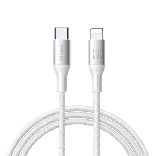 USB-C - Lightning Joyroom S-A28 Flash -kaapeli, 30W, 1m, Valkoinen