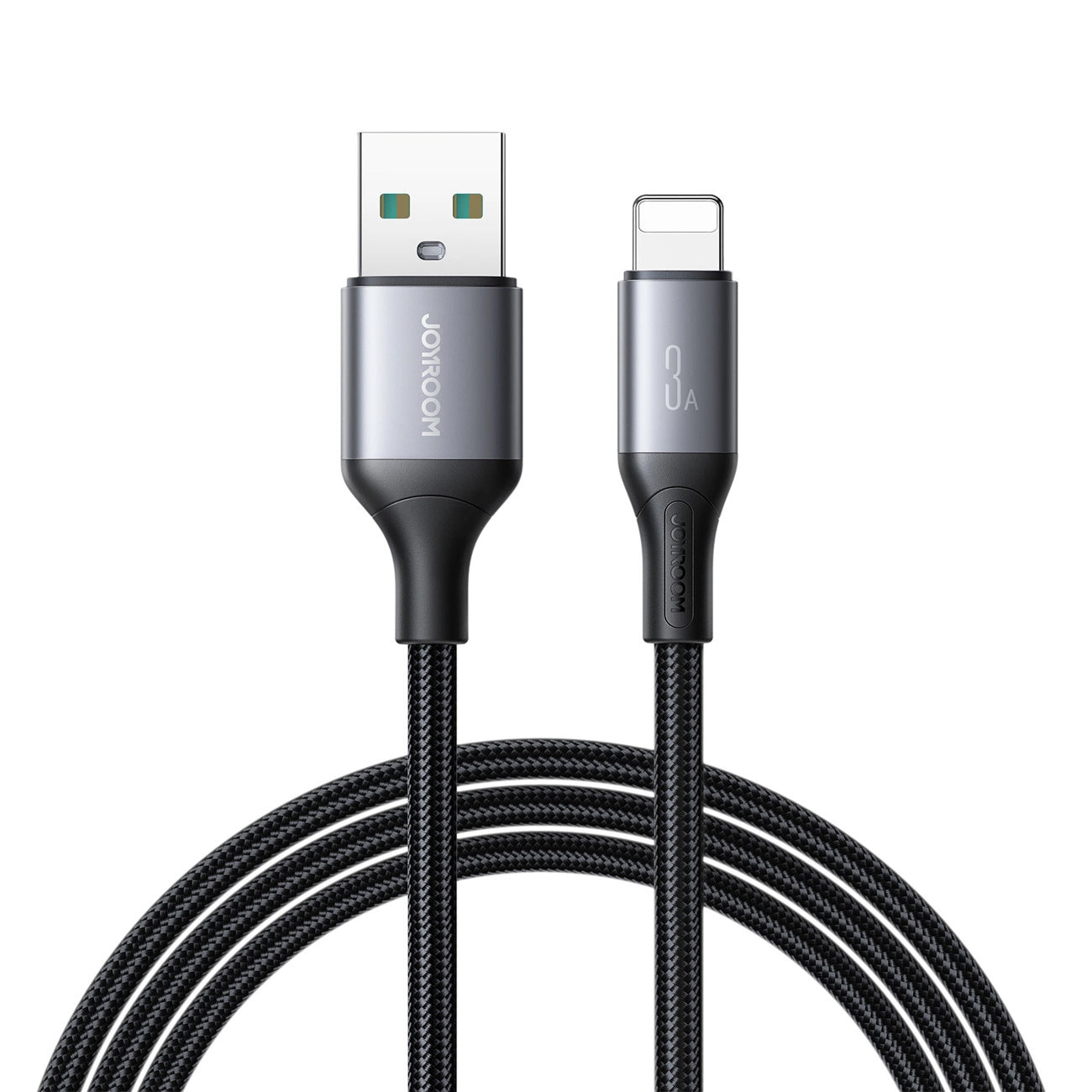 USB-A - Lightning Joyroom S-A28 Flash -data- ja latauskaapeli, 18W, 2m, Musta