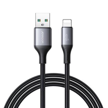 USB-A - Lightning Joyroom S-A28 Flash -data- ja latauskaapeli, 18W, 2m, Musta