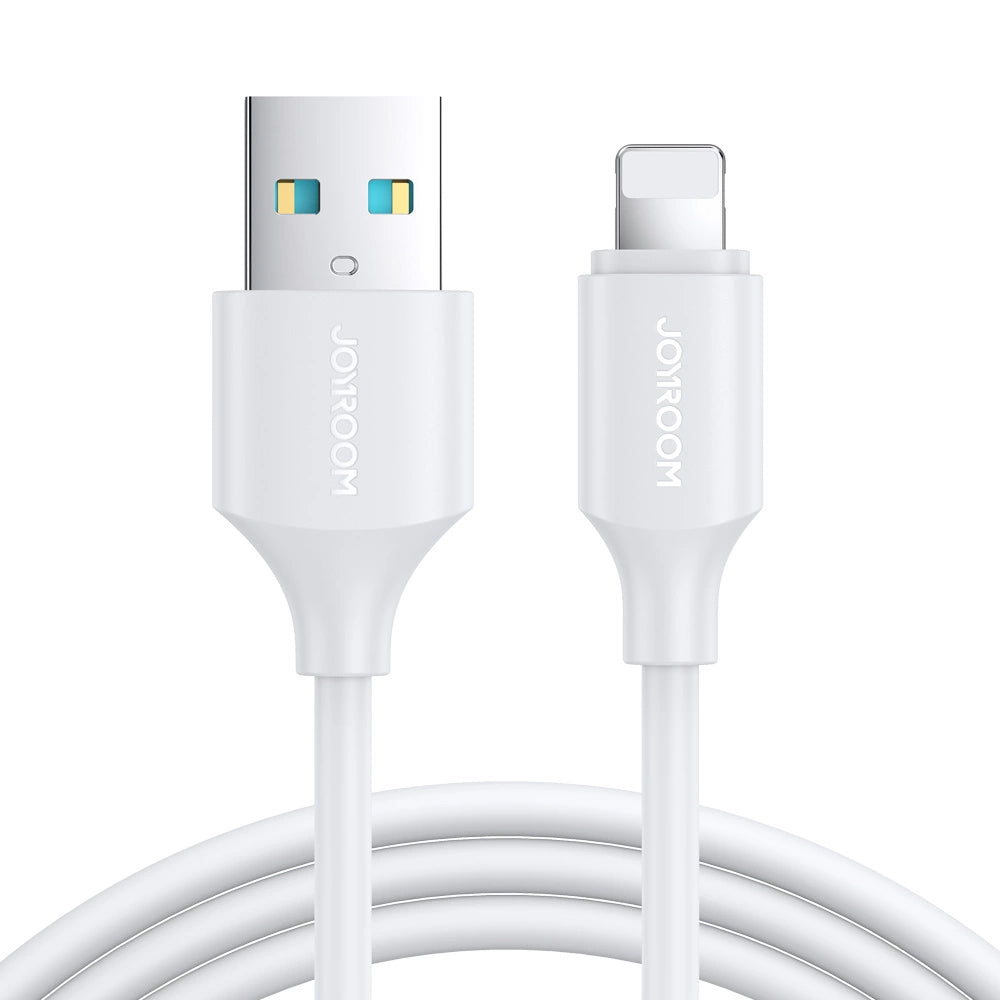 Data- ja latauskaapeli USB-A - Lightning Joyroom S-A9, 18W, 1m, Valkoinen