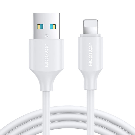 Data- ja latauskaapeli USB-A - Lightning Joyroom S-A9, 18W, 1m, Valkoinen
