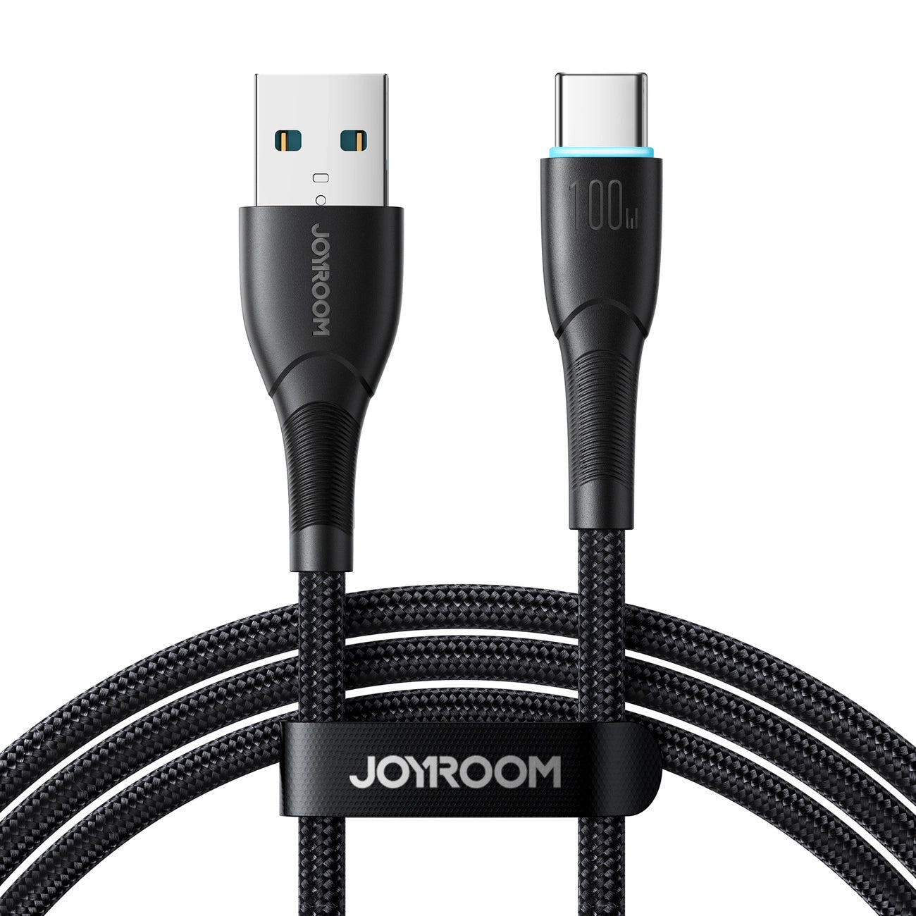 USB-A - USB-C Joyroom S-A32 -data- ja latauskaapeli, 100W, 1m, Musta